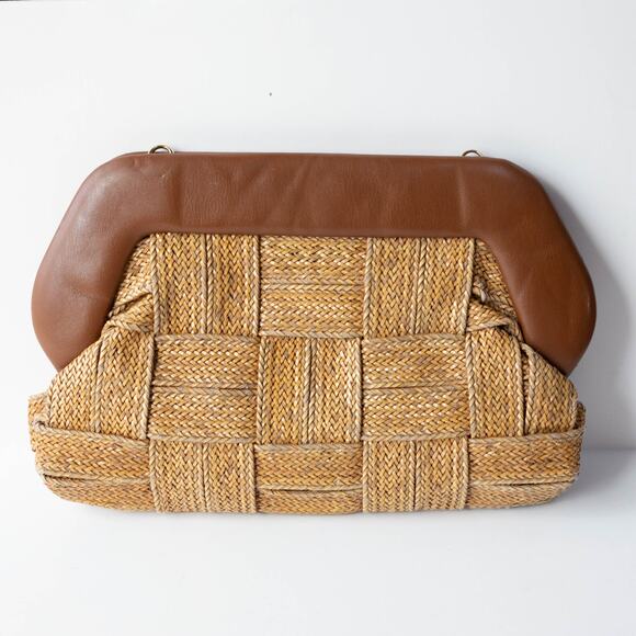 THEMOIRè Straw Brown Bios Bag - Picture 4 of 9